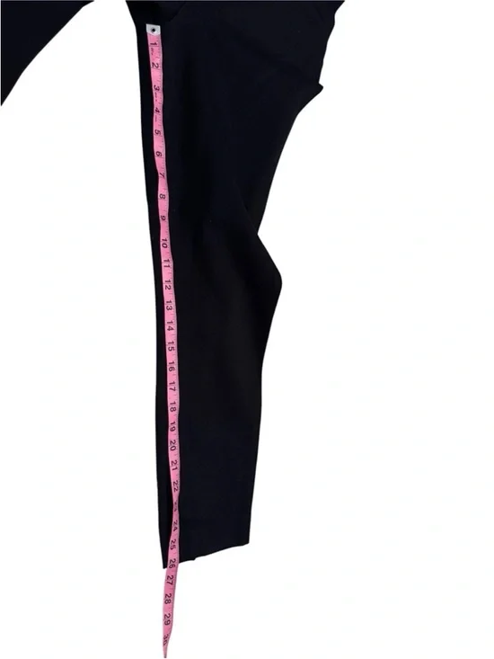 Spanx Pants Womens Medium Black The Perfect Pant Ankle Backseam Skinny 20251R - Picture 9 of 9